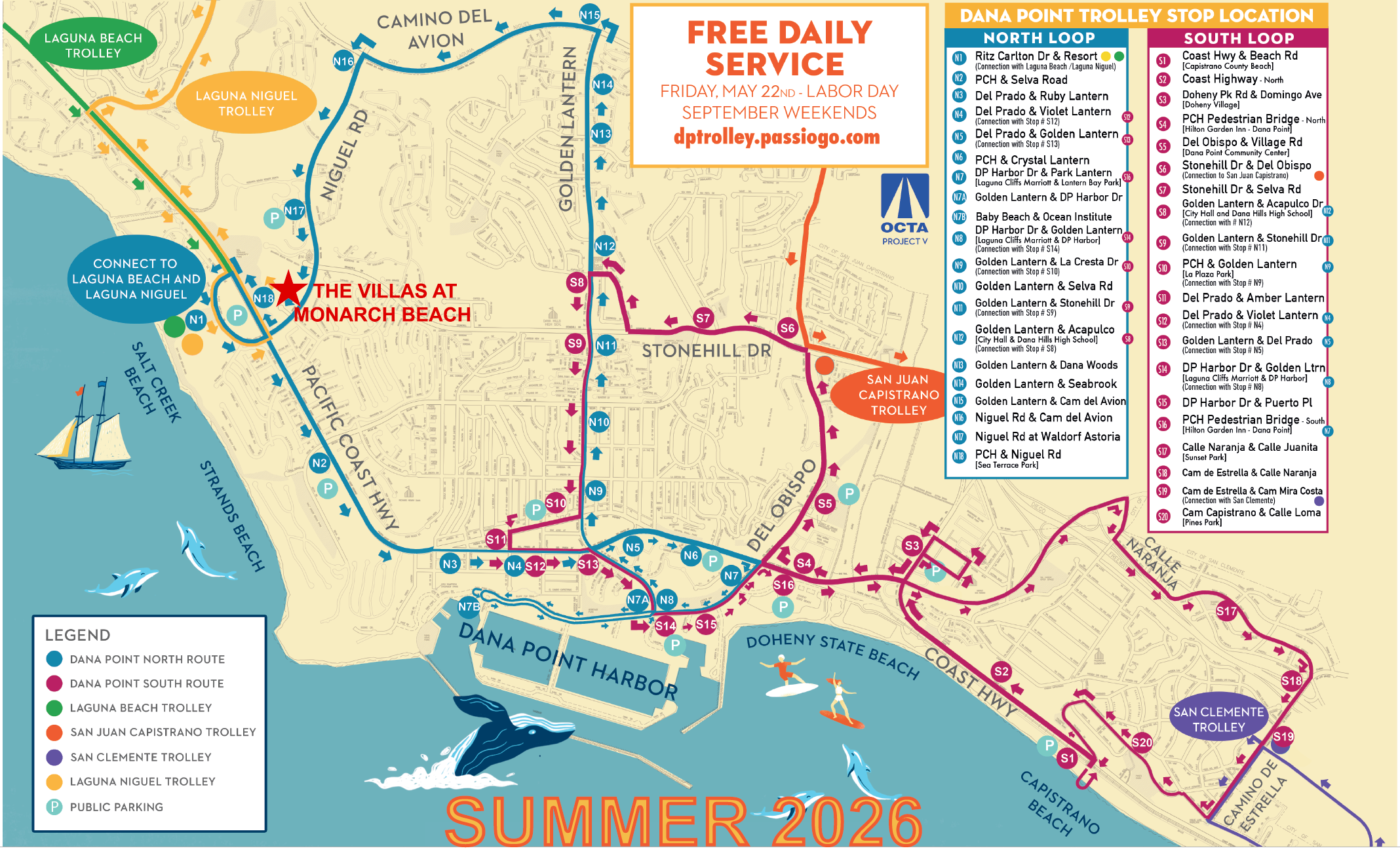 Dana Point Grid Display